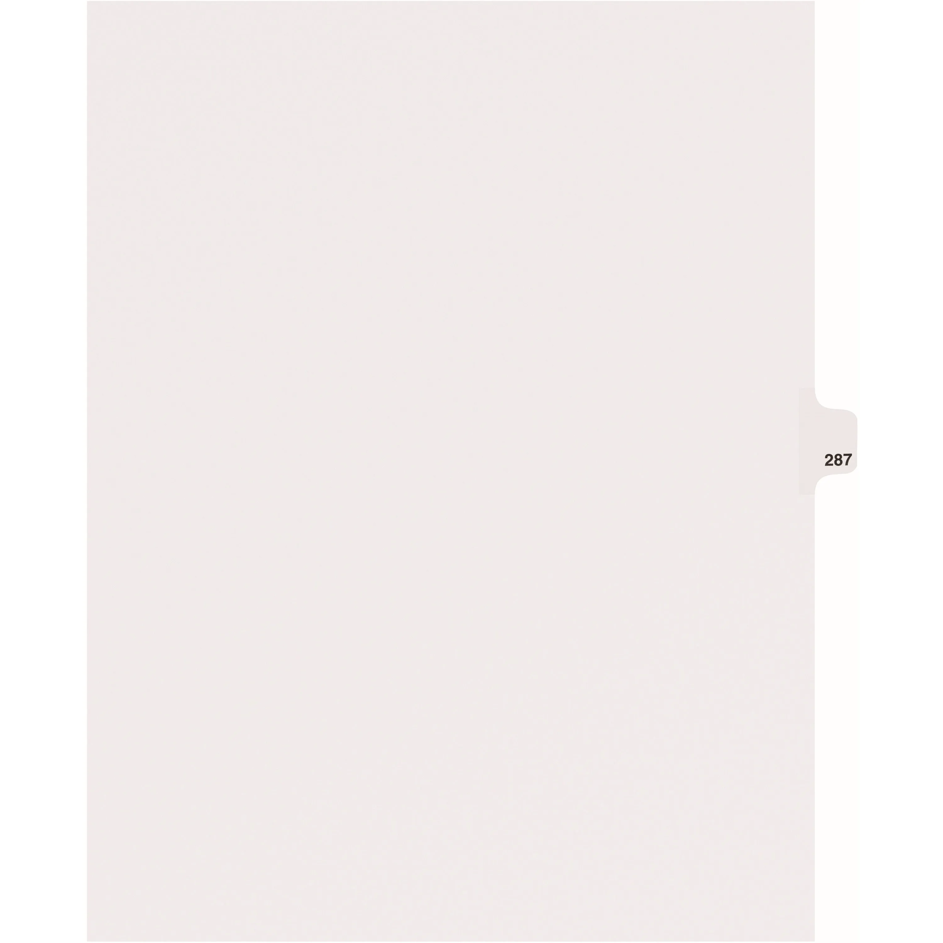 Avery® Side Tab Individual Legal Dividers