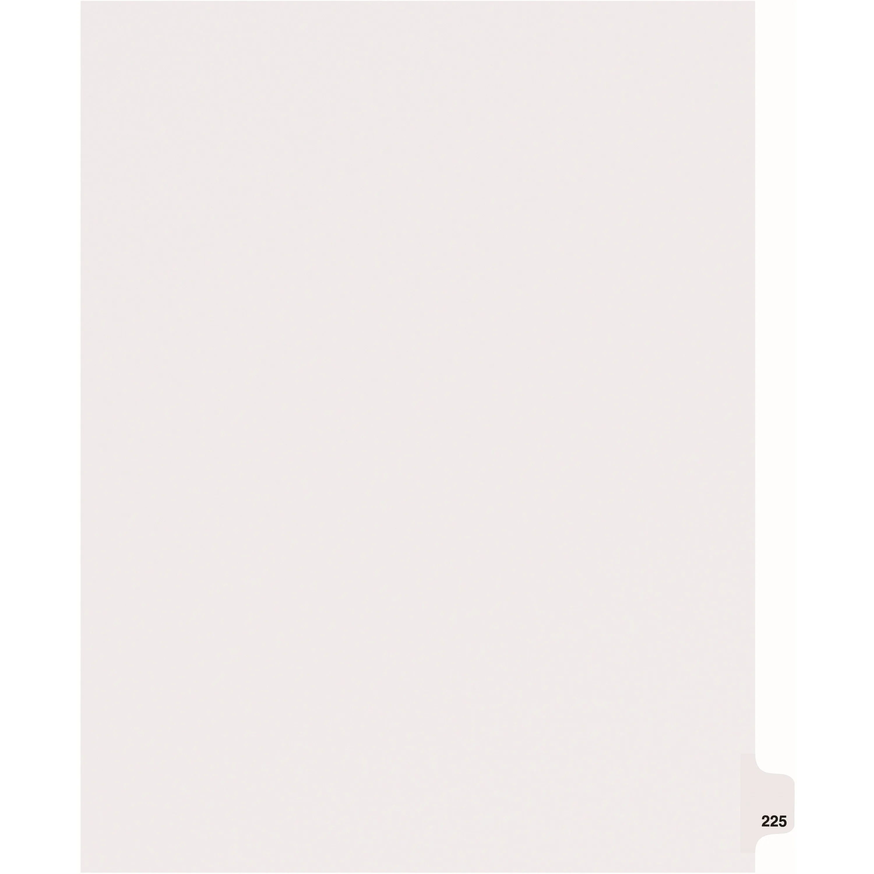 Avery® Side Tab Individual Legal Dividers