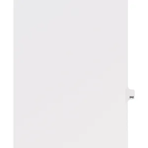Avery® Side Tab Individual Legal Dividers