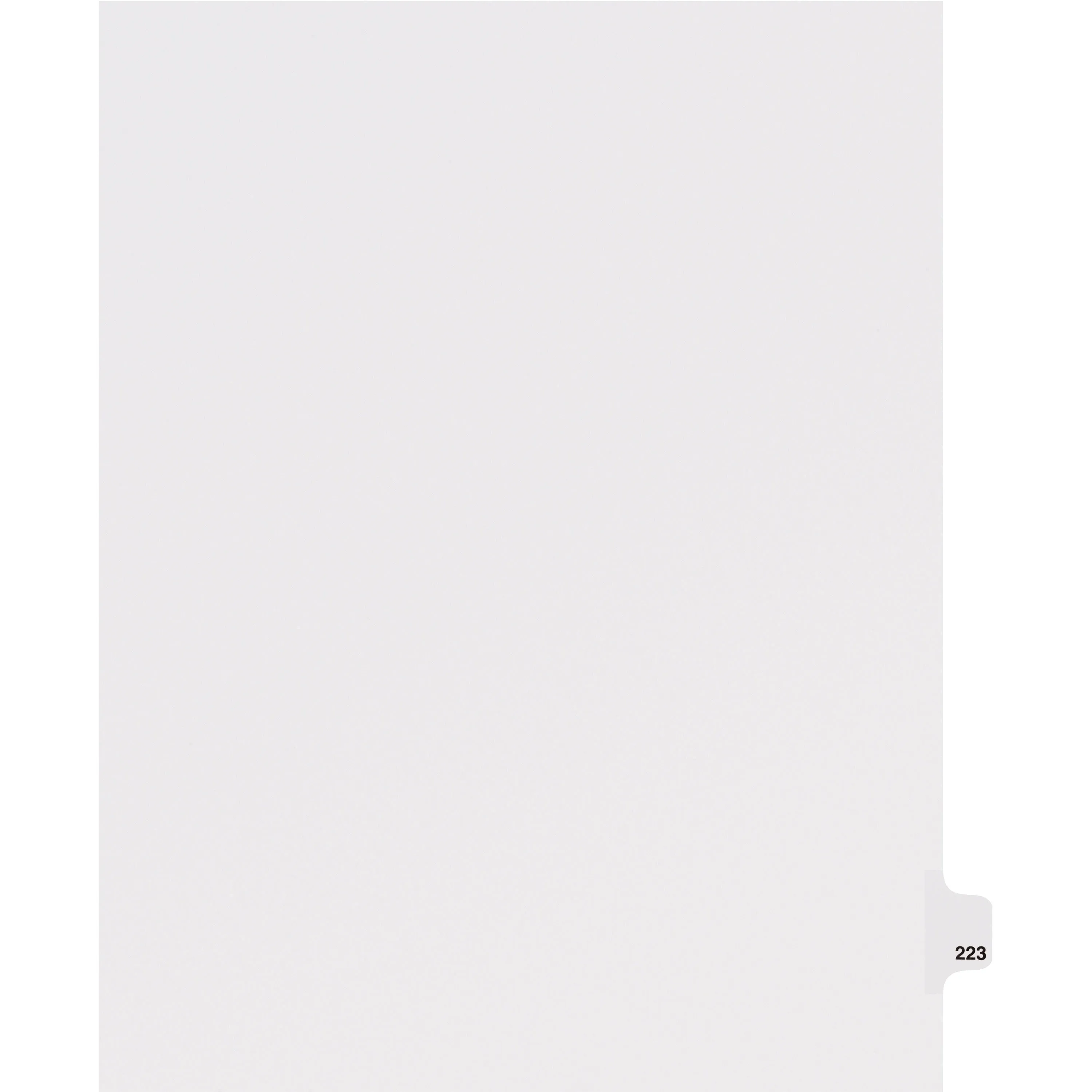 Avery® Side Tab Individual Legal Dividers