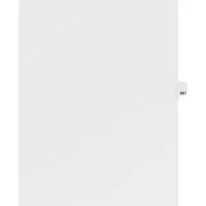 Avery® Side Tab Individual Legal Dividers