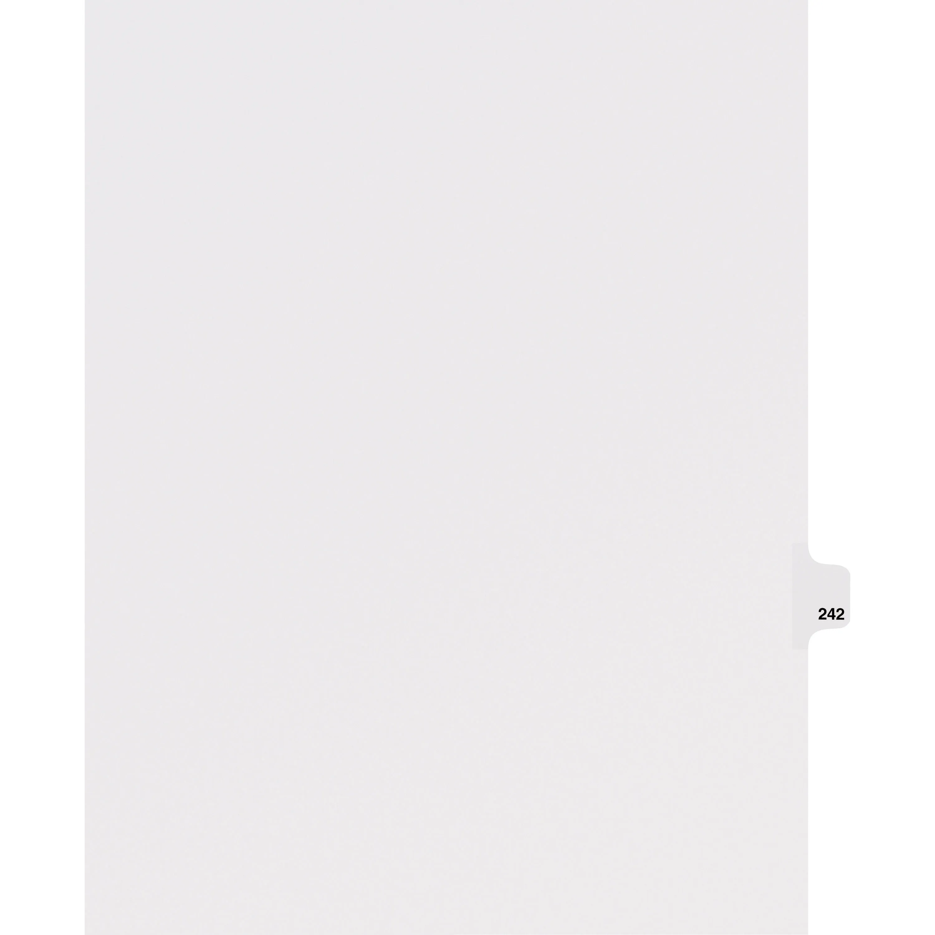 Avery® Side Tab Individual Legal Dividers