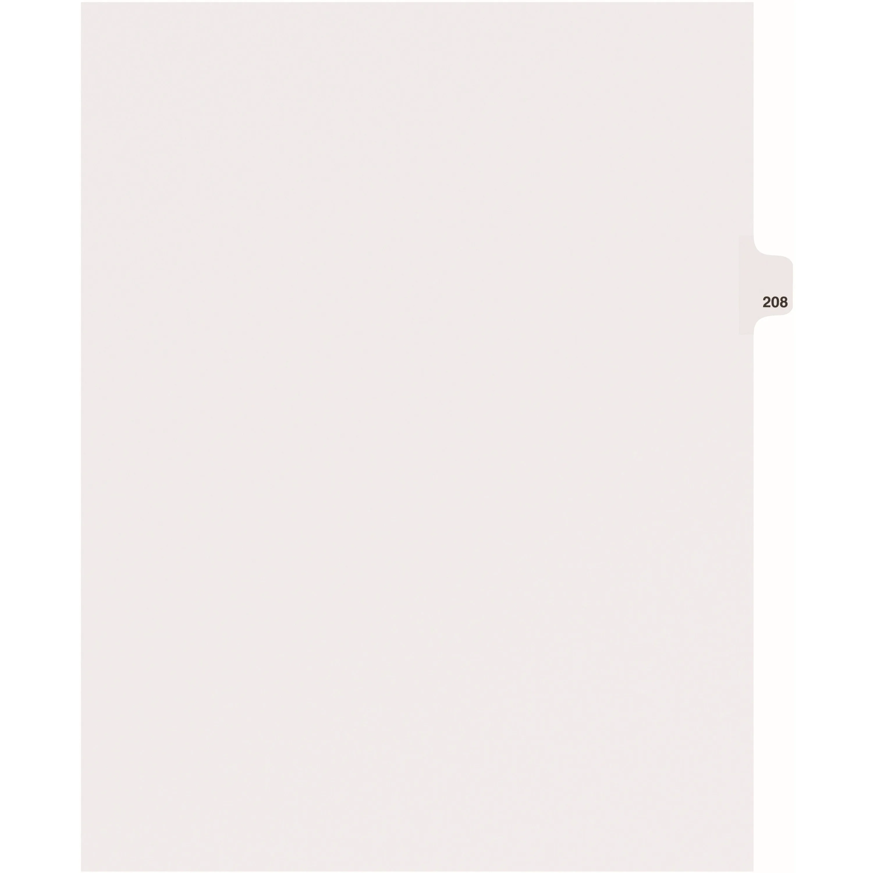 Avery® Side Tab Individual Legal Dividers