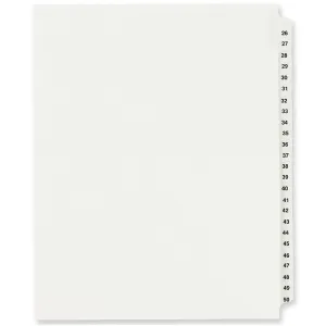Avery® Standard Collated Legal Exhibit Divider Sets - Avery Style