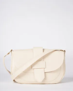 avorio crossbody - white
