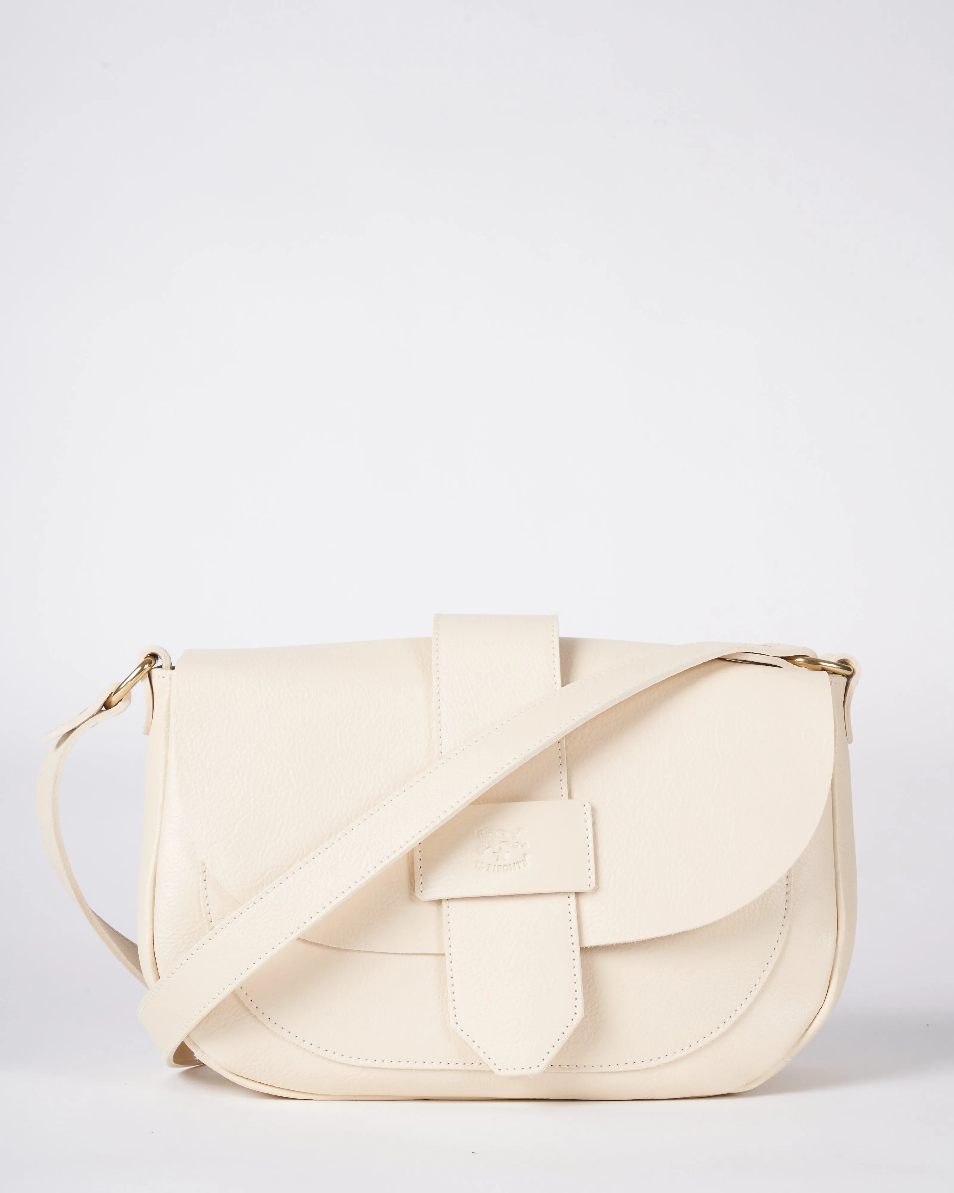 avorio crossbody - white