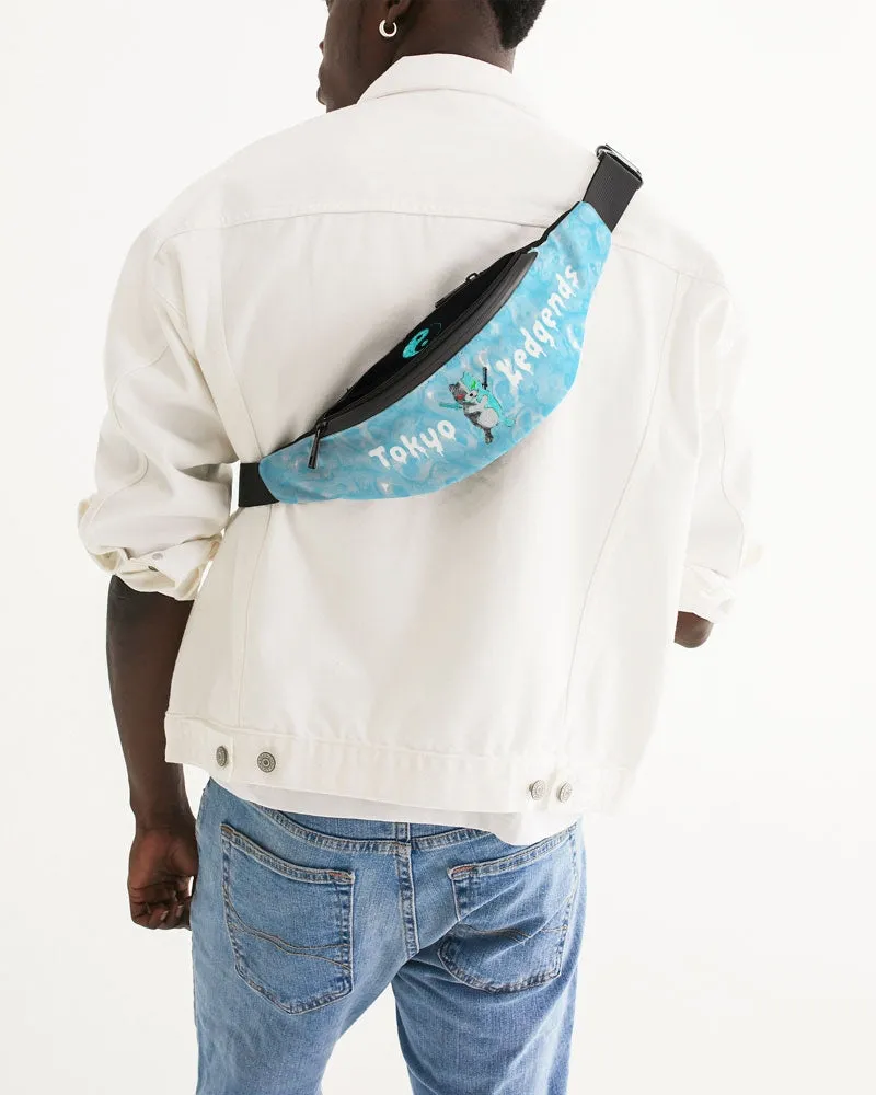 Azure Shinobear Crossbody Sling Bag