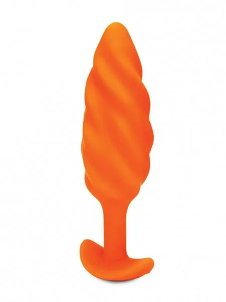 B-VIBE Zoe Ligon Collection Swirl Texture BUTT PLUG