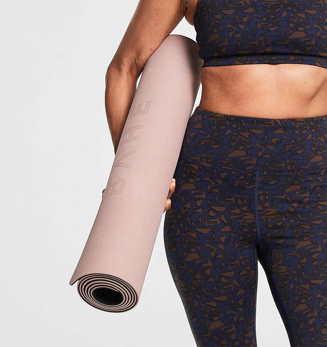 BAHE Soft Touch Pro Yoga Mat - 5mm - Mauve