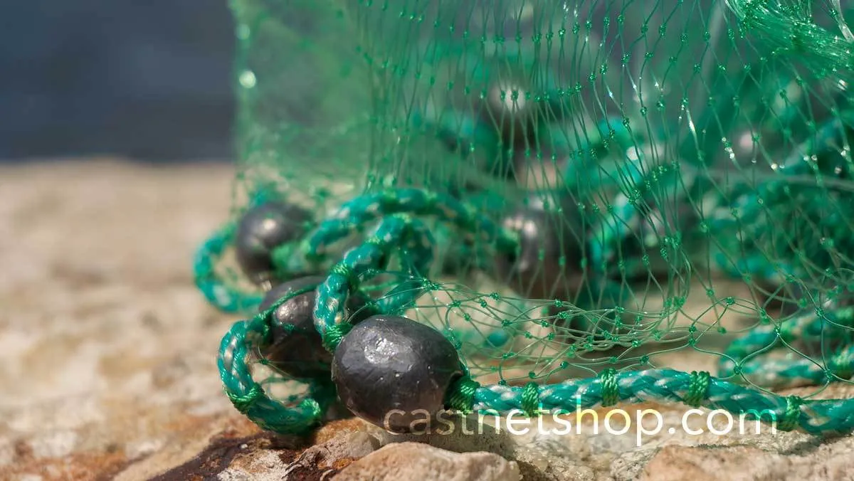 Bait Buster Minnow Cast Nets CBT-BBM10, 10 ft. Radius, 1/4" Sq. Mesh