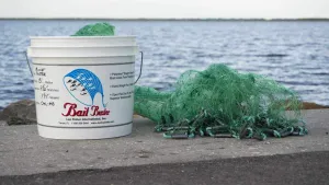 Bait Buster Mullet Cast Nets CML-MB7, 7 ft. Radius, 1-1/4" Sq. Mesh