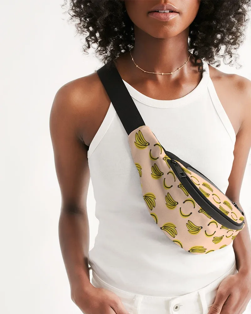 Banana Dance Crossbody Sling Bag
