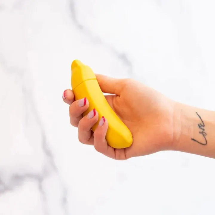 Banana Emojibator Ultra Discreet First Time Bullet Vibrator