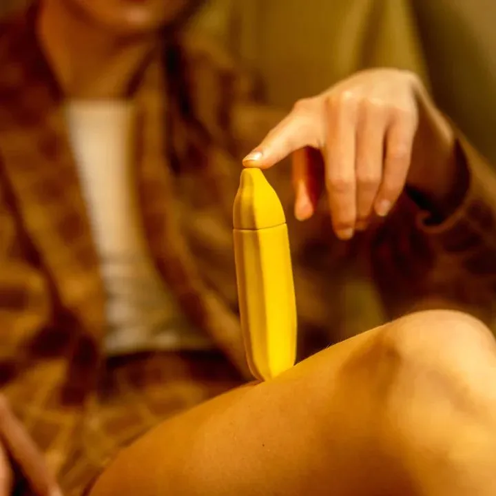 Banana Emojibator Ultra Discreet First Time Bullet Vibrator