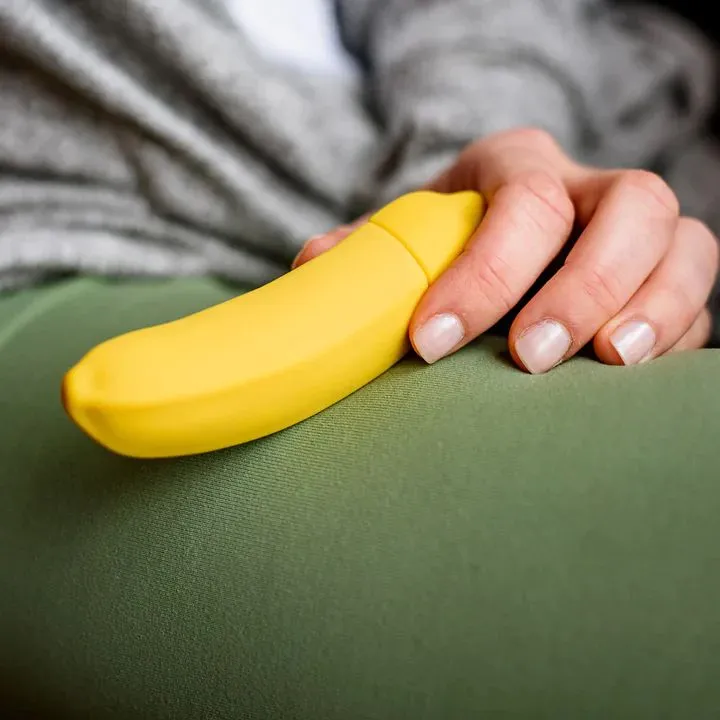 Banana Emojibator Ultra Discreet First Time Bullet Vibrator