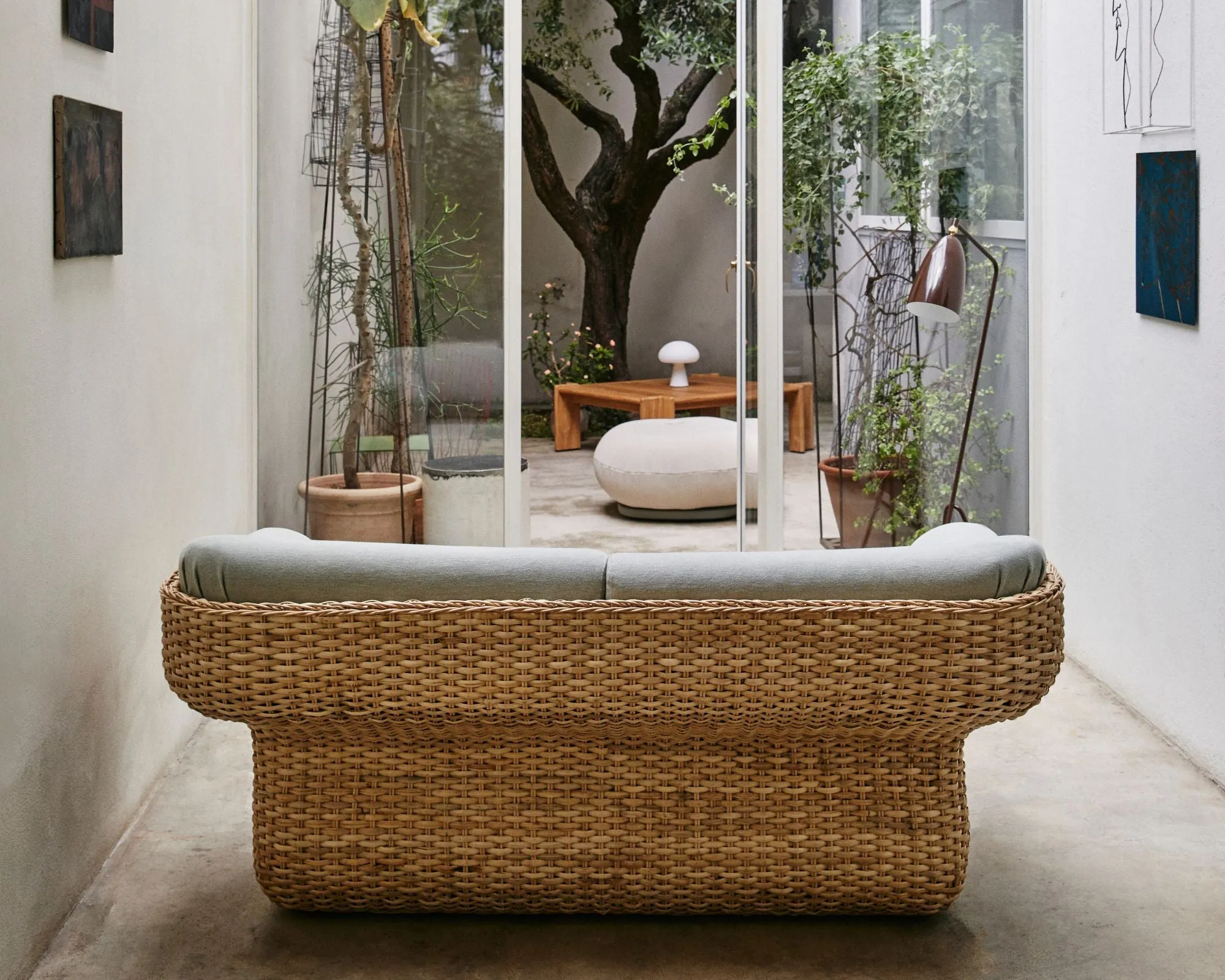 Basket Sofa - 2-Seater