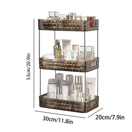 Bathroom cosmetic Organizer Shelf
