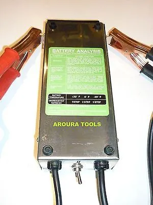 BATTERY TESTER 6V/12V WITH RESISTIVE LOAD & CHARGING SYSTEM TESTER- NEW