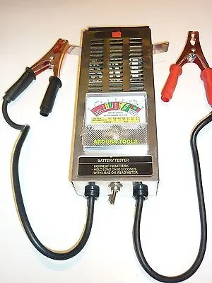 BATTERY TESTER 6V/12V WITH RESISTIVE LOAD & CHARGING SYSTEM TESTER- NEW