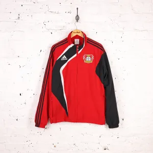 Bayer Leverkusen 04 Adidas Tracksuit Top Jacket - Red - M