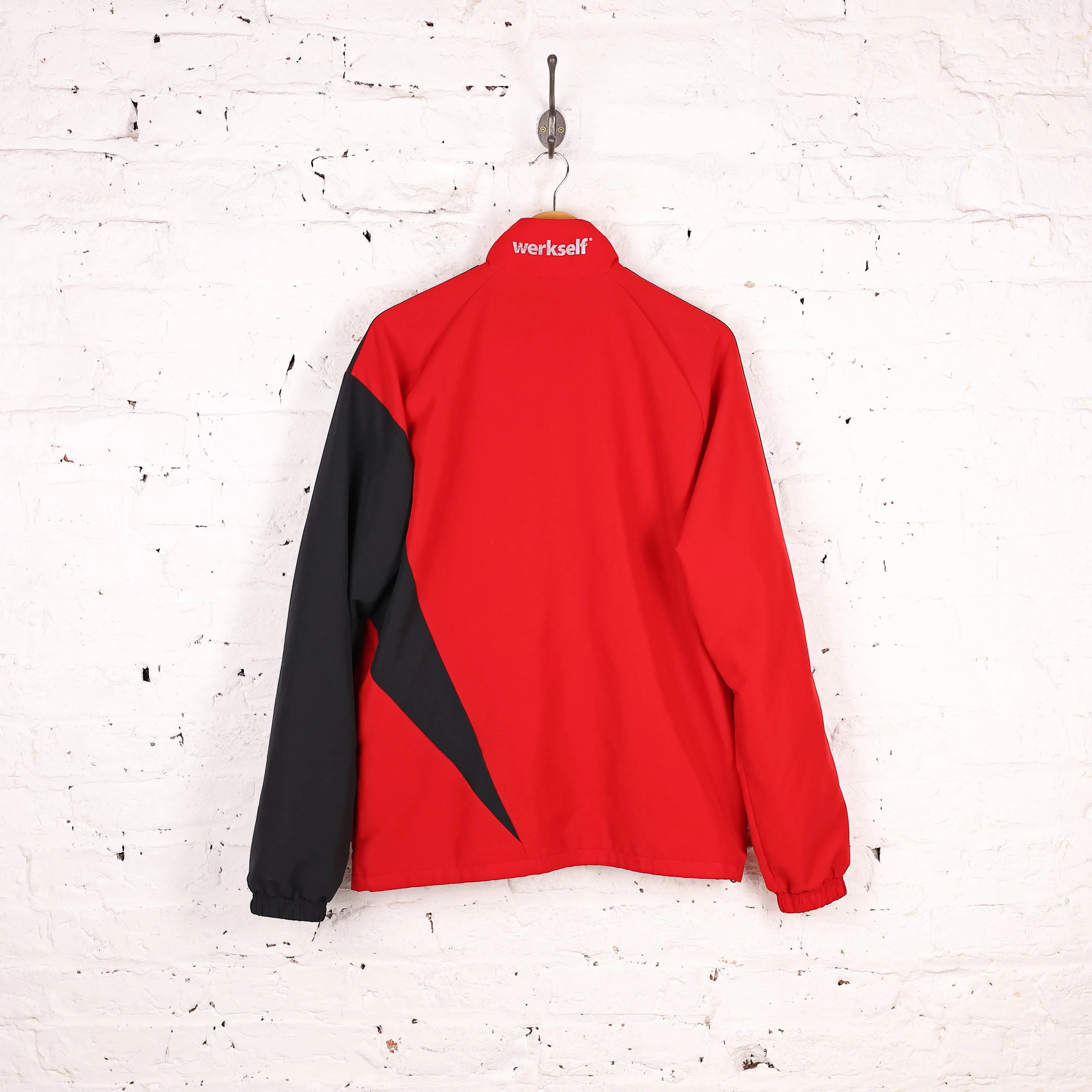 Bayer Leverkusen 04 Adidas Tracksuit Top Jacket - Red - M