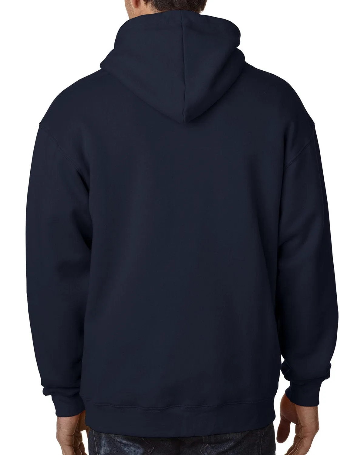 Bayside USA Made Hooded Full-Zip Fleece