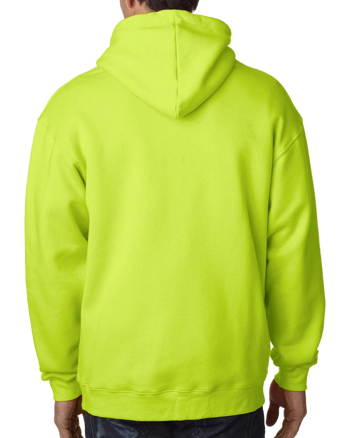 Bayside USA Made Hooded Full-Zip Fleece