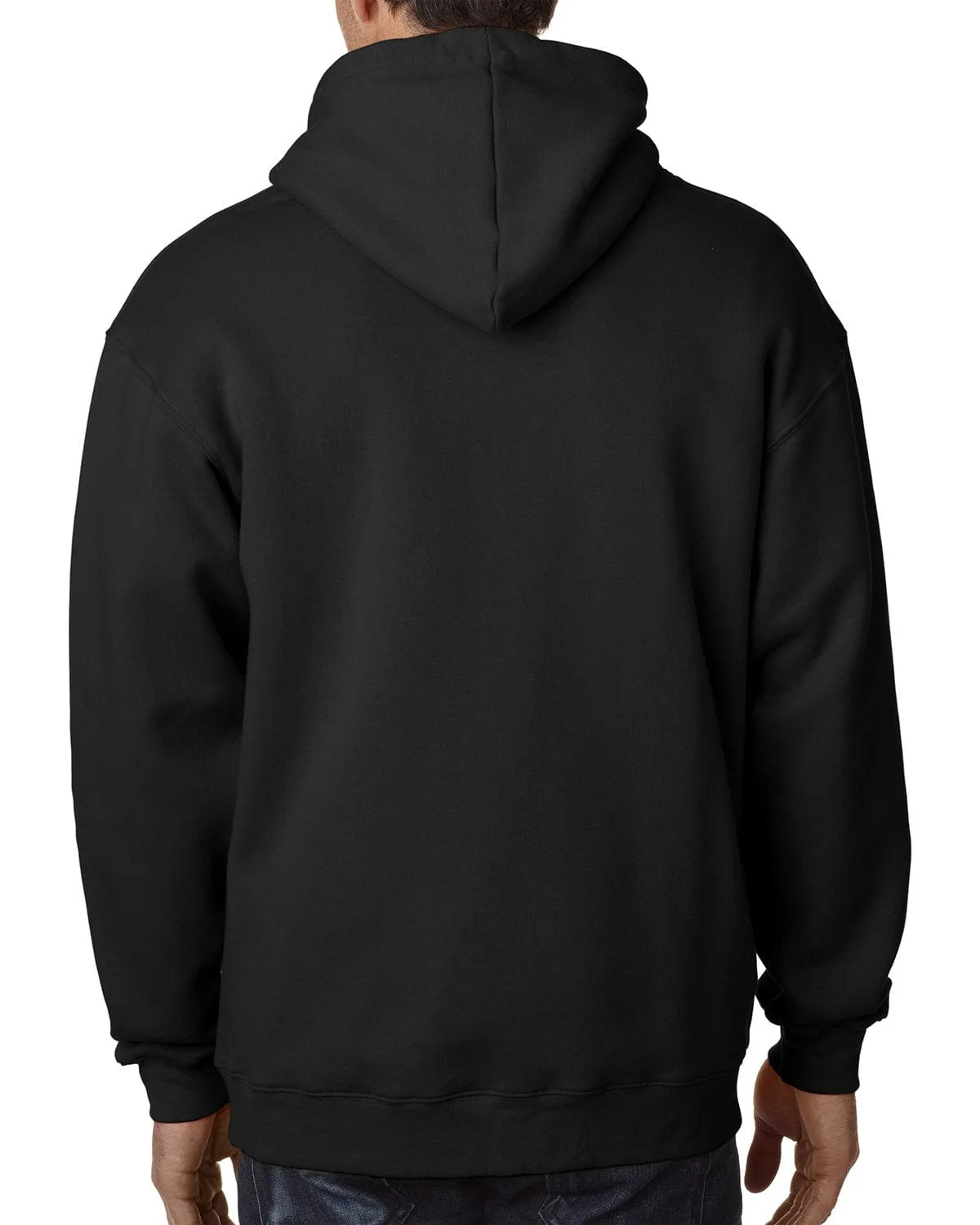 Bayside USA Made Hooded Full-Zip Fleece