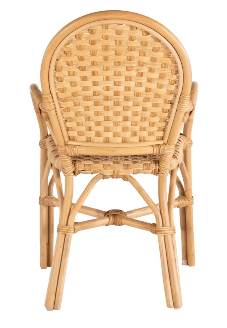 Bayview Bistro Dining Arm Chair - Natural