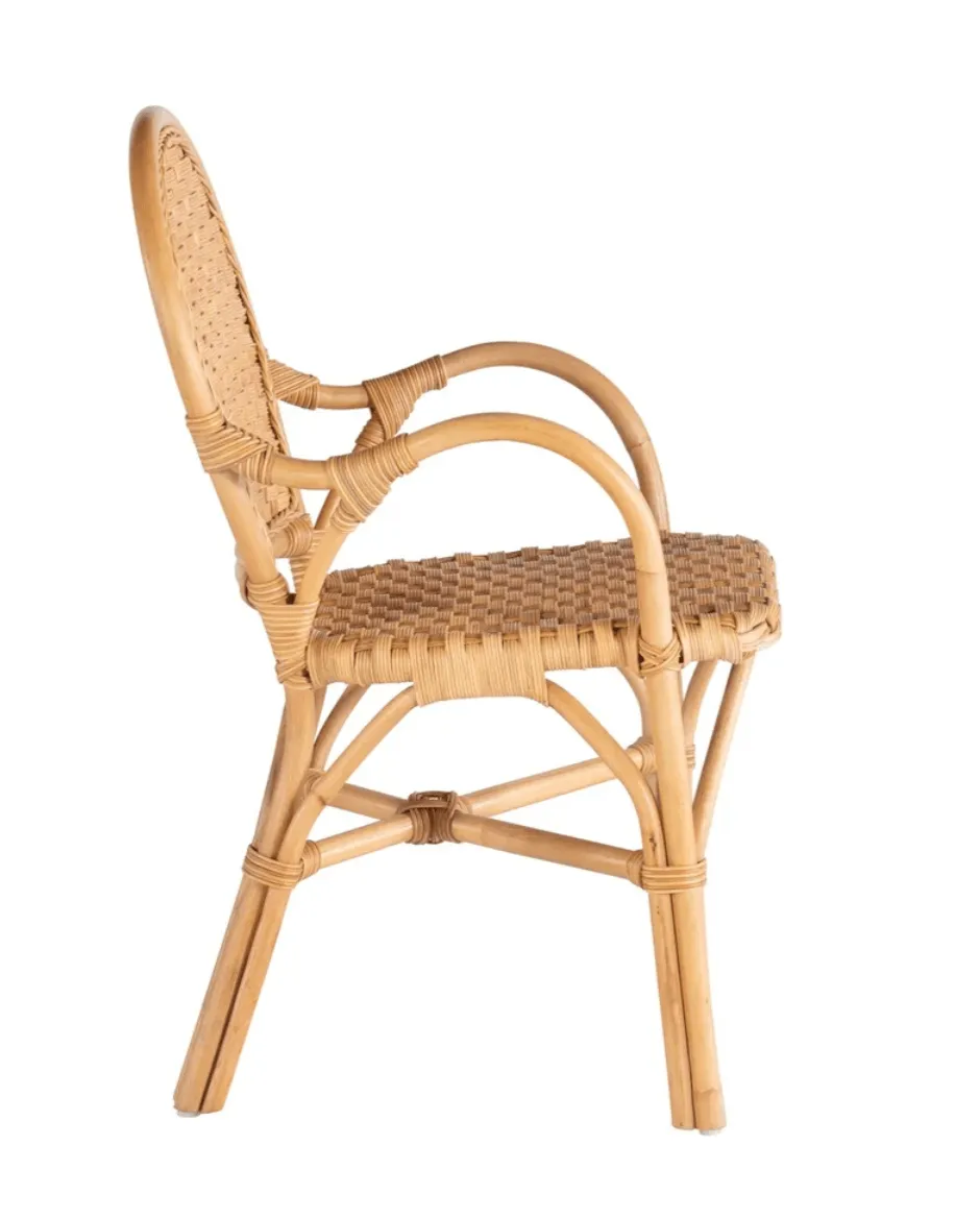 Bayview Bistro Dining Arm Chair - Natural
