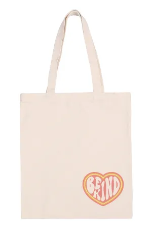 BE KIND PRINT TOTE BAG