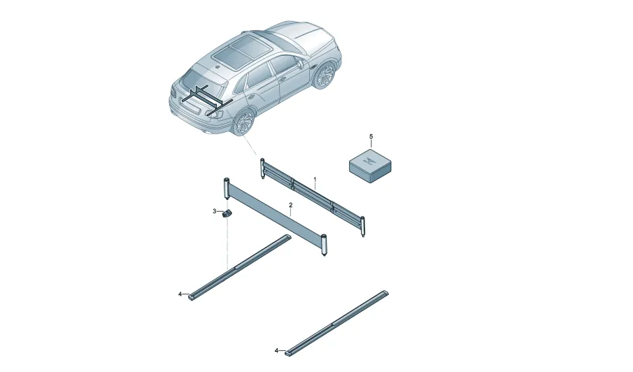 Bentley Bentayga and Aston Martin DBX Trunk Divider