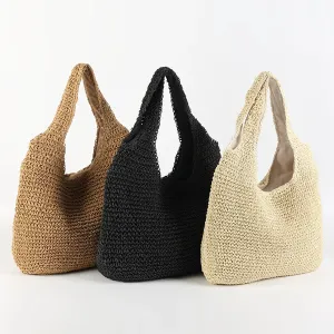 Betina - Chic Rattan Women Shoulder Bag
