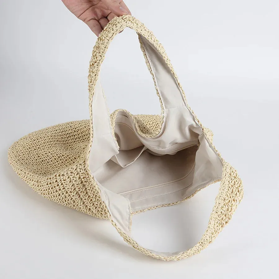 Betina - Chic Rattan Women Shoulder Bag