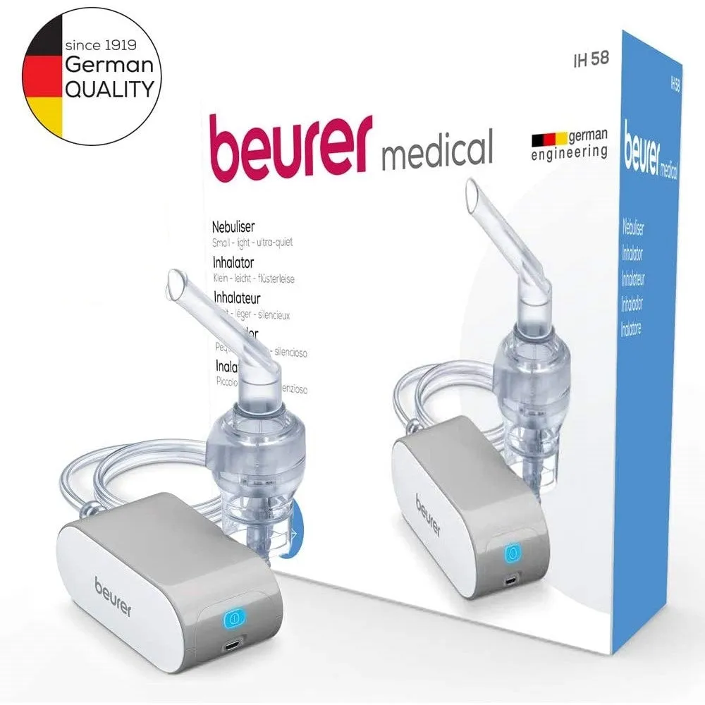 Beurer IH 58 Compact & Portable Nebuliser with Compressed Air Technology