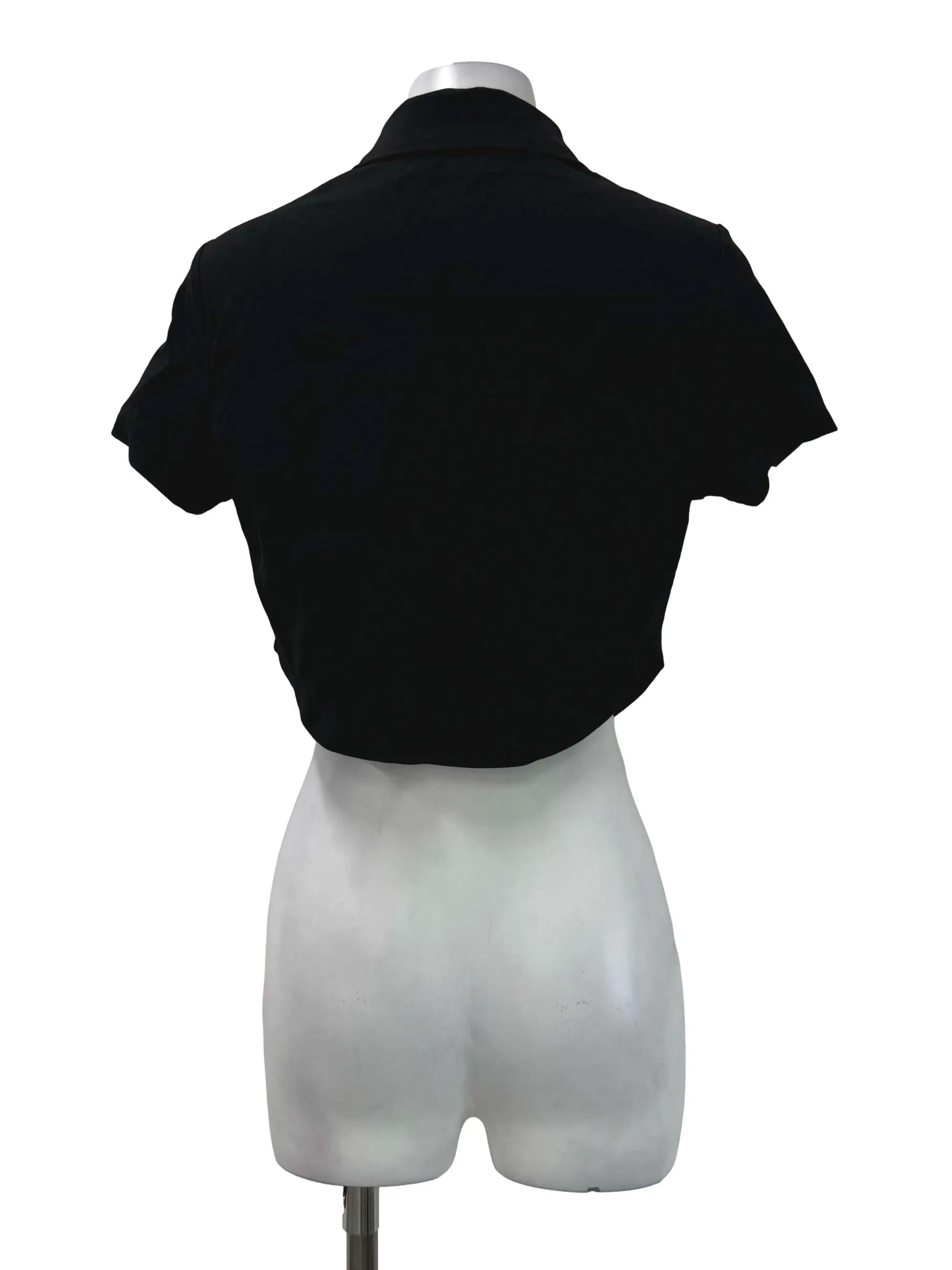 Black Zip Top