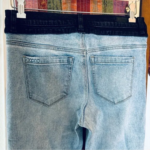 Blanknyc The Great Jones Two-Tone Skinny Jeans size 28