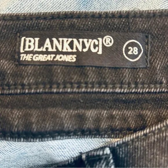 Blanknyc The Great Jones Two-Tone Skinny Jeans size 28