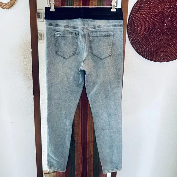 Blanknyc The Great Jones Two-Tone Skinny Jeans size 28
