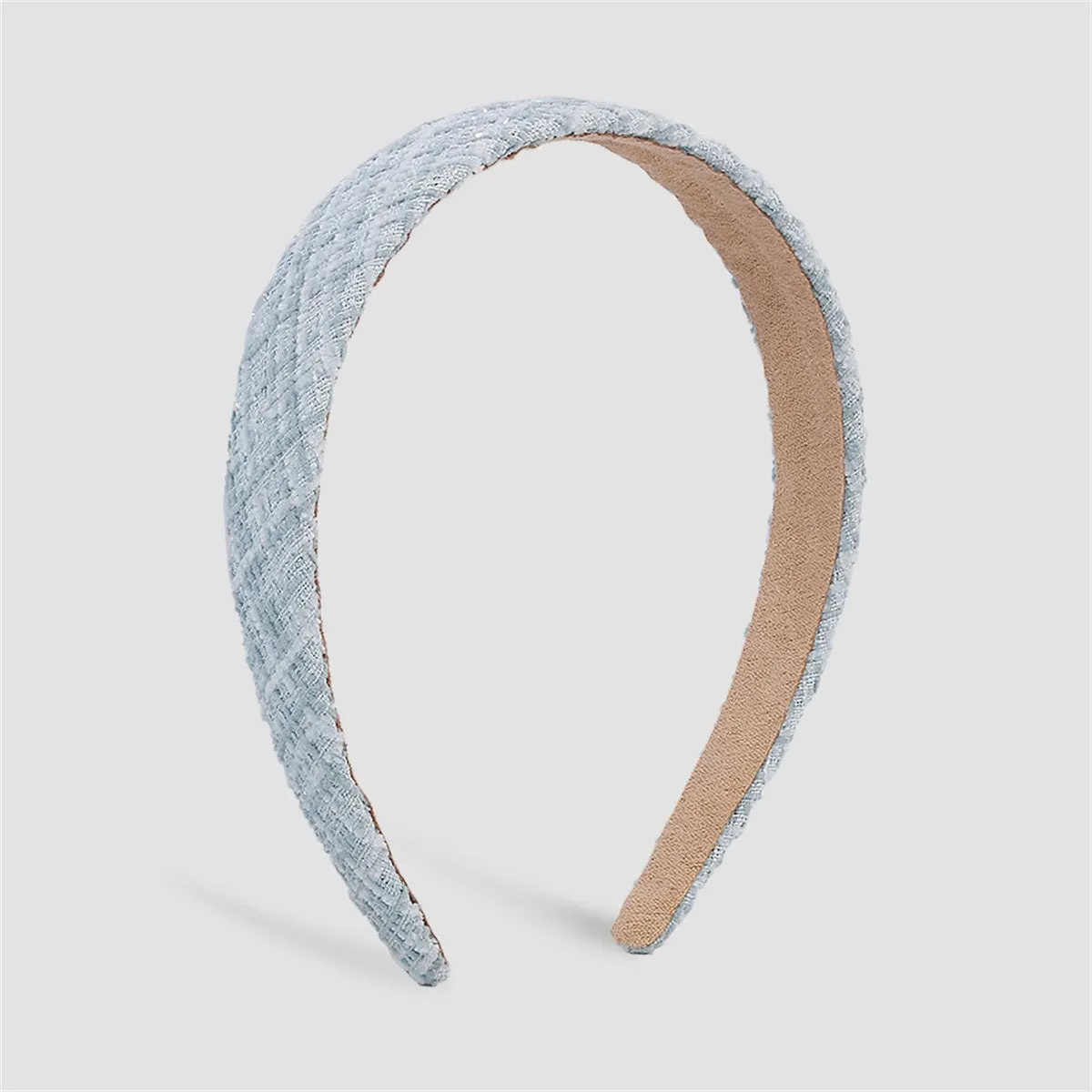 Blue Lattice Headband