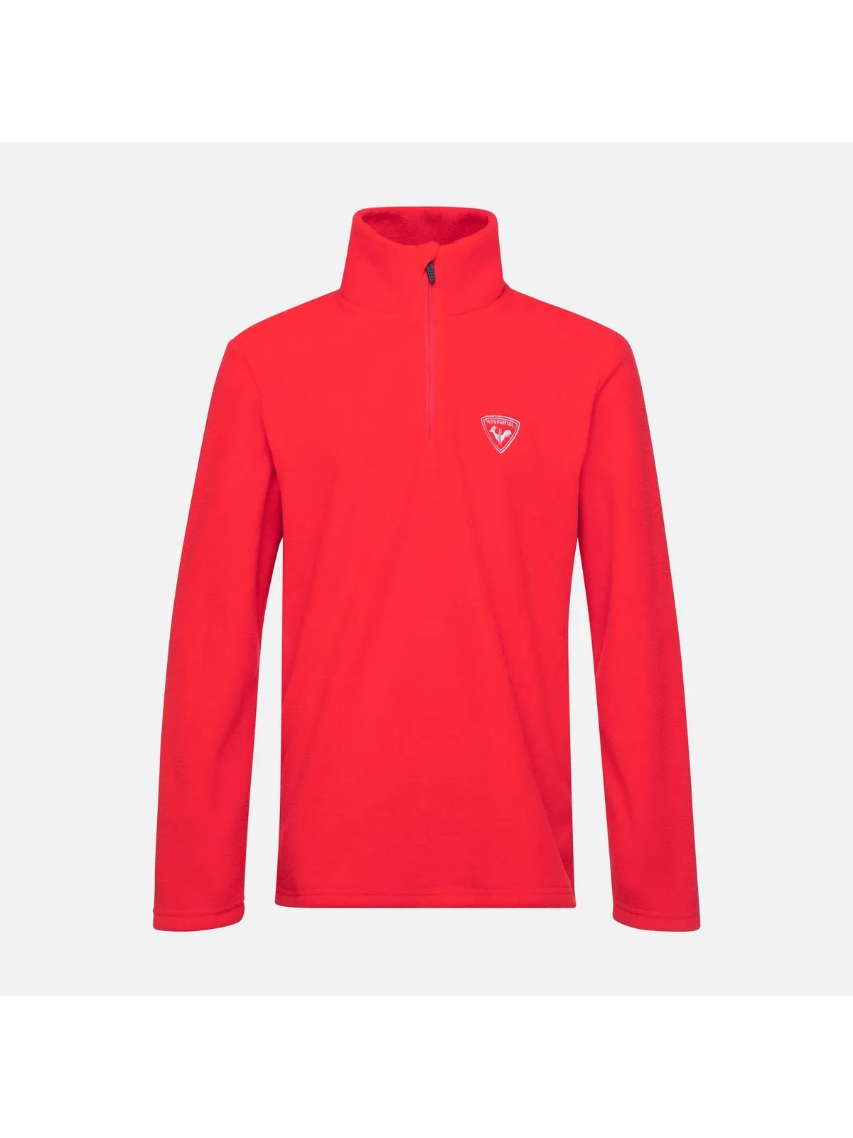 Bluza narciarska chłopięca Rossignol Boy 1/2 Zip Fleece czerwony