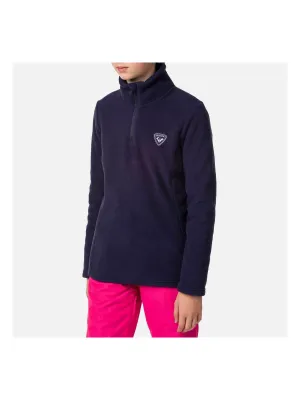 Bluza narciarska dziewczęca Rossignol GIRL 1/2 ZIP FLEECE