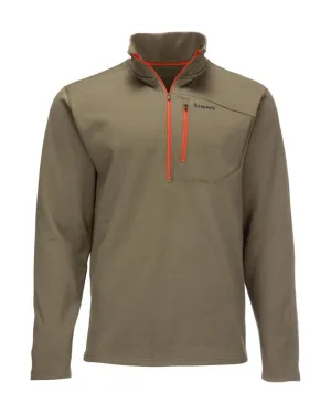 Bluza SIMMS Thermal 1/4 Zip Top Dark Stone