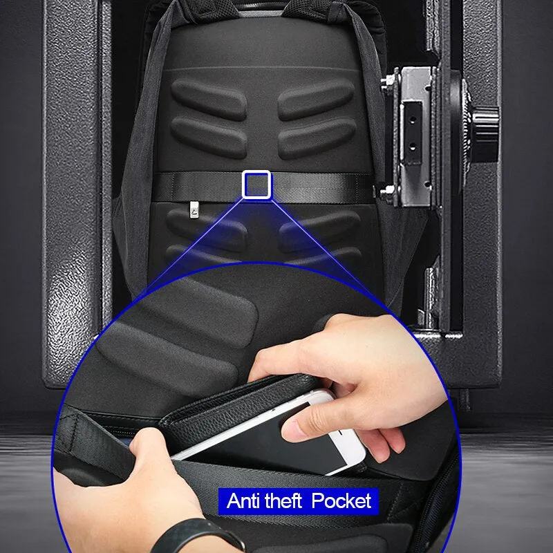 BOPAI™ Anti-Theft 17 inch Laptop Travel Backpack (USB Port)-A0006