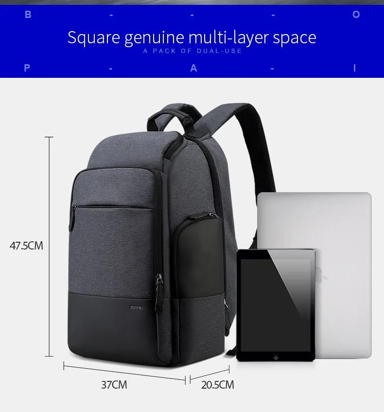 BOPAI™ Anti-Theft 17 inch Laptop Travel Backpack (USB Port)-A0006