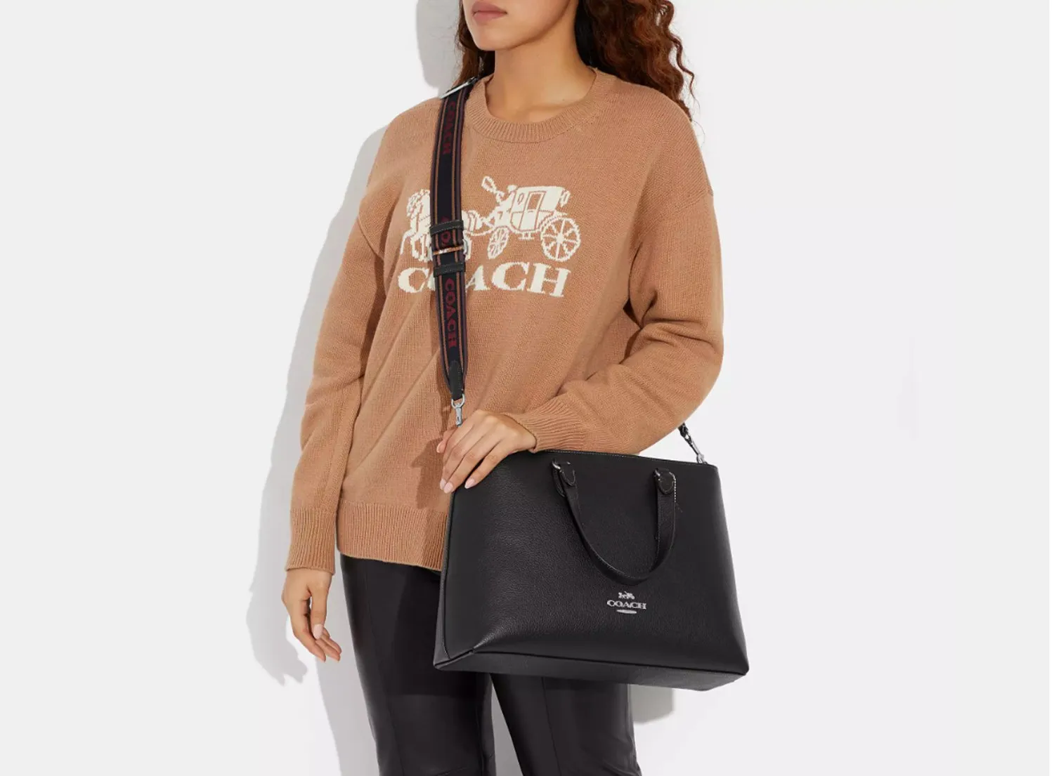 Brand New COACH Logan Carryall Shoulder Bag