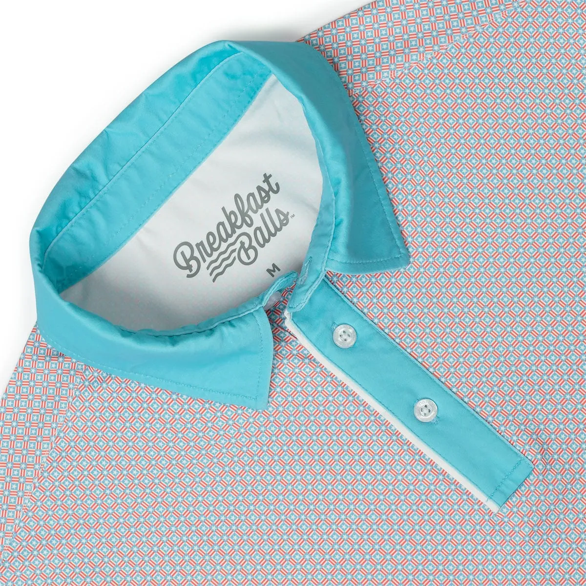 Breakfast Balls® "Pars & Stripes" – All-Day Polo
