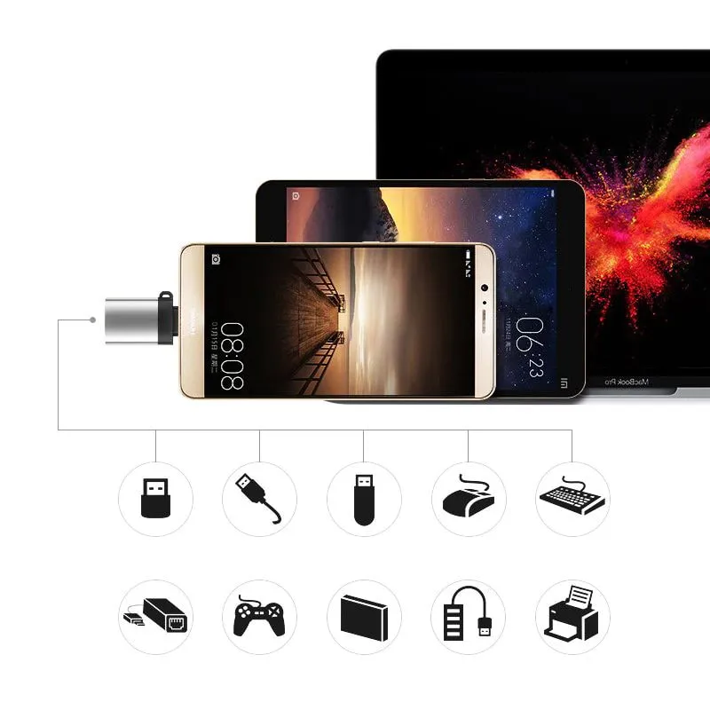 Brelok, Adapter, Przejściówka USB OTG -> USB-C