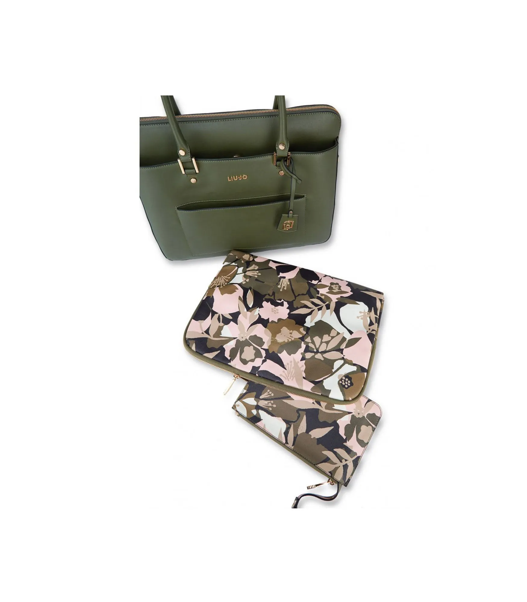 Briefcase - Vert Militaire/Camou