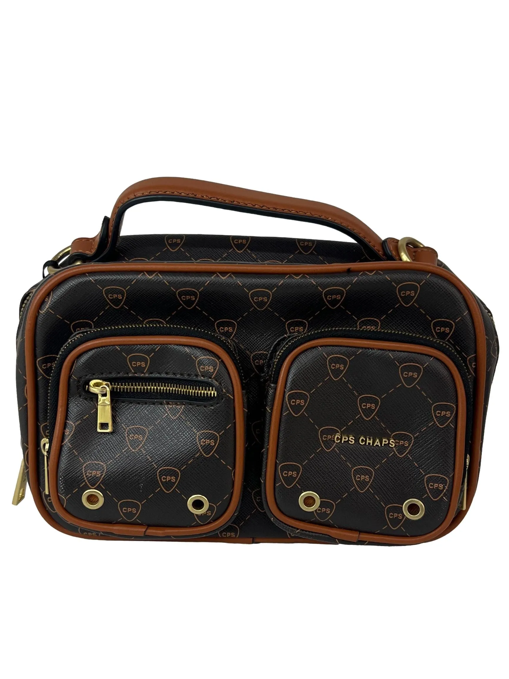 Brown Monogram Crossbody Bag